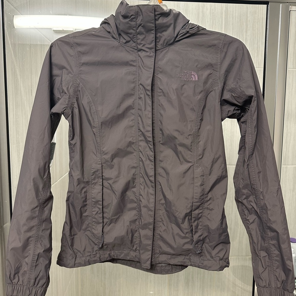 The North Face rain jacket